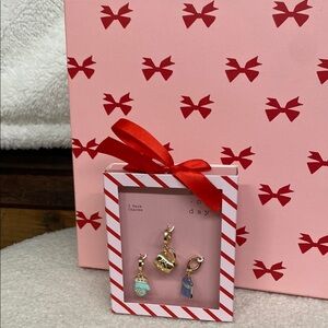 a new day Gold and Blue Charm Set